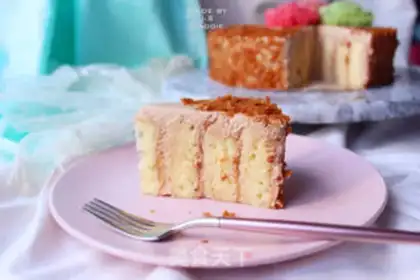 Make Coco vortex cake step 25
