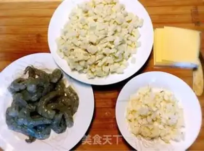 Make Cheese shrimp step 0