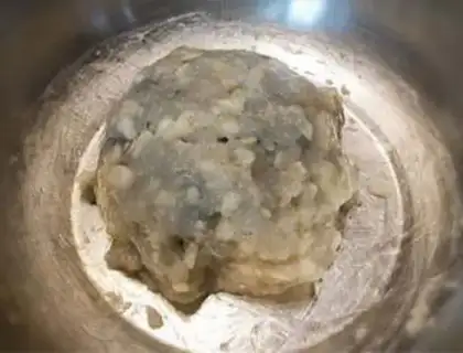 Make Cheese shrimp step 1