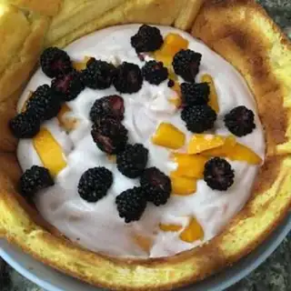 Make A fruit omelet cake step 8