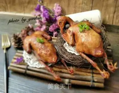 Make Roast pigeon with sauce step 6