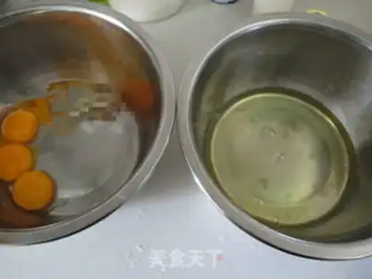 Make No sour cream cake step 1