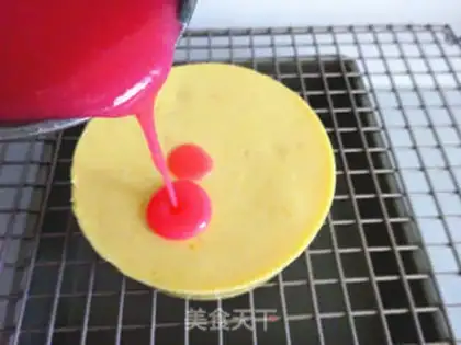 Make Mango chocolate mousse cake step 24