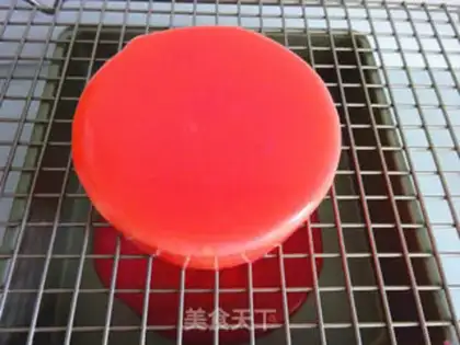 Make Mango chocolate mousse cake step 25