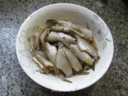 Make Salted rubberfish step 2