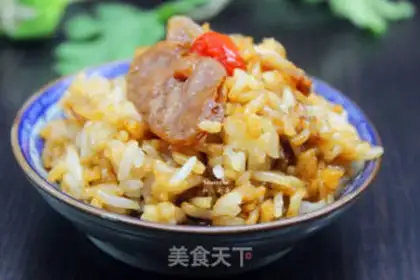 Make Chicken-legged rice step 5
