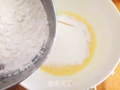 Make Net red bean milk box step 2