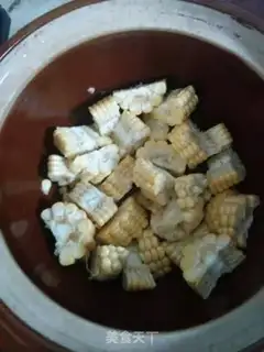 Make Carp tofu corn soup step 5