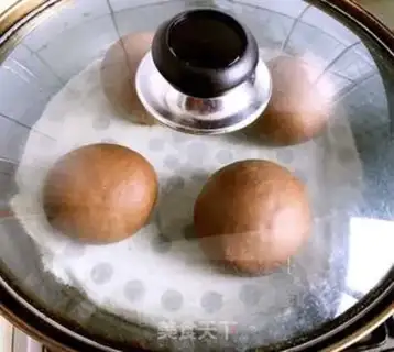 Make Potato bean buns step 12