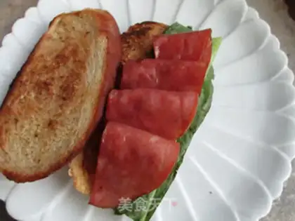 Make Ham sandwich step 6