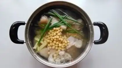 Make Soybeans hoove soup step 5