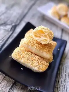 Make Sesame pancakes step 14
