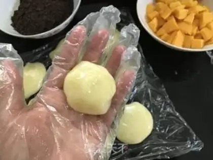Make Oleo Mango Snow Maiden step 7