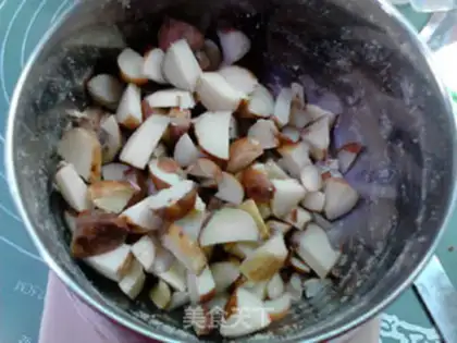 Make Pineapple kernel bread step 1