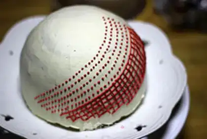 Make Little red hat cake step 6