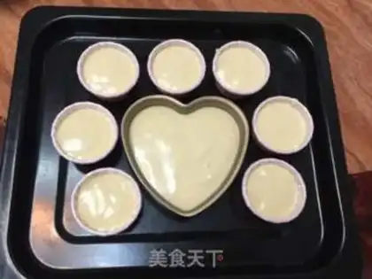 Make Cake with tea and cream step 10