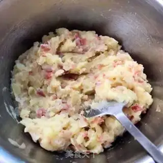 Make Bread with bacon step 6
