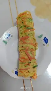 Make Five-colour breakfast cake step 4