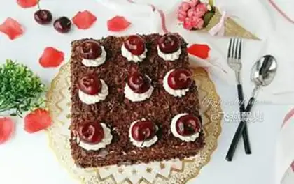 Make Black forest cake step 31