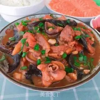 Make Mushrooms, roosters step 8