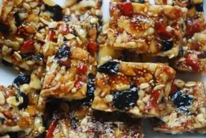 Make Nut energy bar step 5