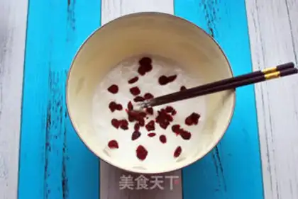 Make Cranberry rice cake step 3