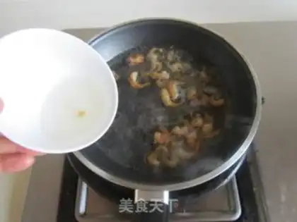 Make Shrimp mustard blue step 2