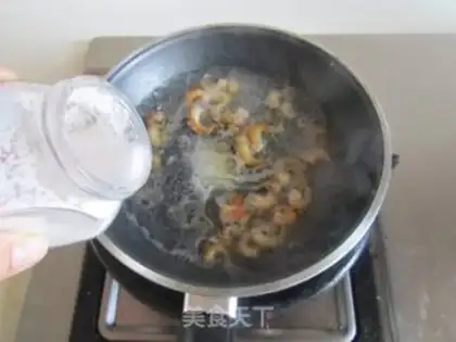 Make Shrimp mustard blue step 3