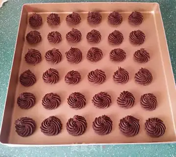 Make Chocolate cookies step 7