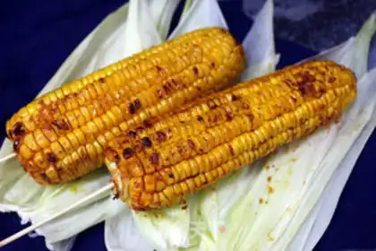 Make Roasted honey corn step 7