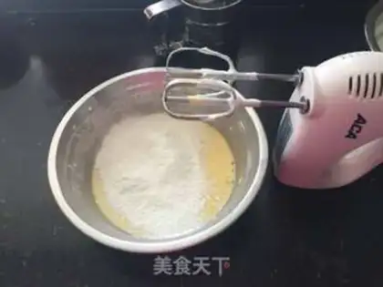 Make Blue Sky Cloud Cake Roll step 4