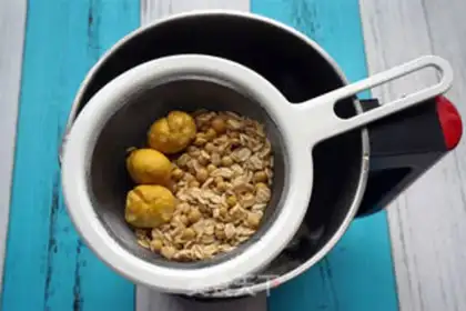 Make Swallow chestnuts step 1
