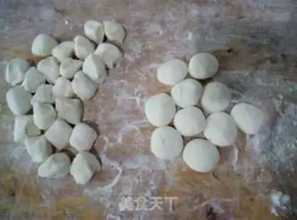 Make Egg dumplings step 4