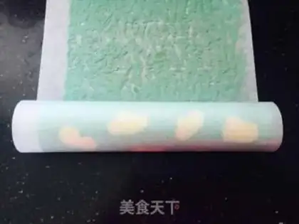 Make Blue Sky Cloud Cake Roll step 17