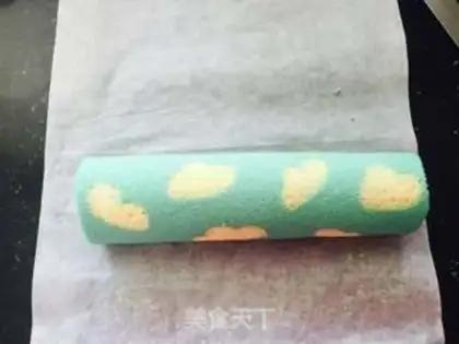 Make Blue Sky Cloud Cake Roll step 18