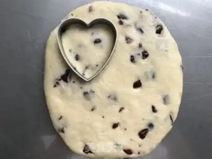 Make Cranberry scon step 6