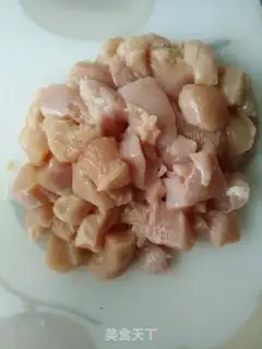 Make Corn chicken sausage step 1