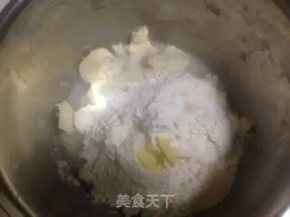 Make Potato cheese bagels step 1