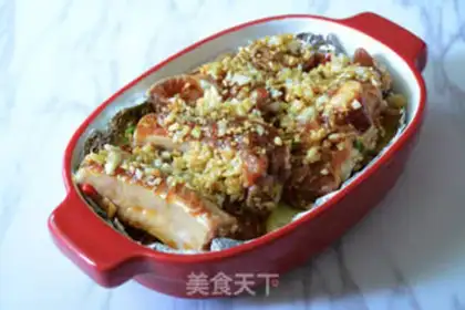 Make Garlic cheese ribs with potatoes step 7