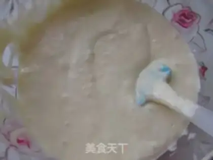Make Net red bean cake box step 4