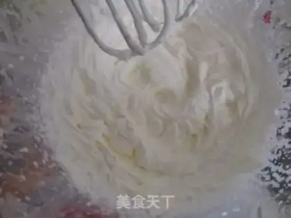Make Net red bean cake box step 8