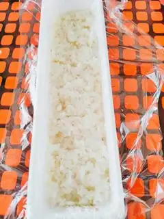 Make Rice date cake step 5