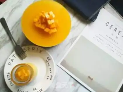 Make Mango yogurt mousse step 14