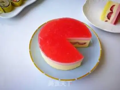 Make Strawberry Moose step 23