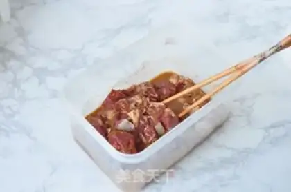 Make Toothpick lamb step 2