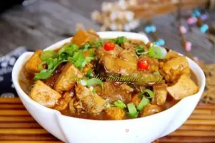 Make Cod stew tofu step 8