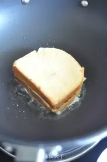Make Black sesame sesame sandwich step 11