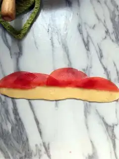 Make Toast roses step 9