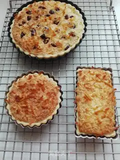 Make Coconut pie step 12