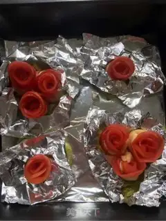 Make Toast roses step 15